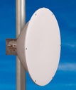 Jirous JRC-24MMRS - Antena parabólica 5 GHz. MIMO 24 dBi RP-SMA (2 unidades)