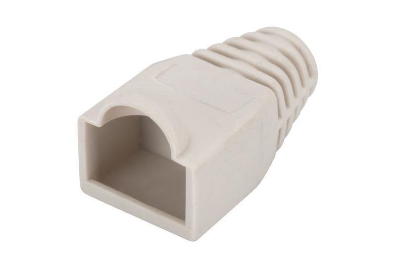 Digitus - Manguitos antidobleces para conector RJ45, Gris