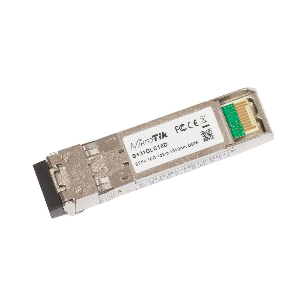 Mikrotik S+31DLC10D - Modulo SFP+ 10G Single Mode 10km 1310nm