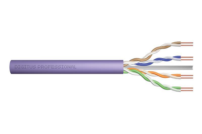 Digitus - Cable de instalación de par trenzado CAT 6 U/UTP 305 m.