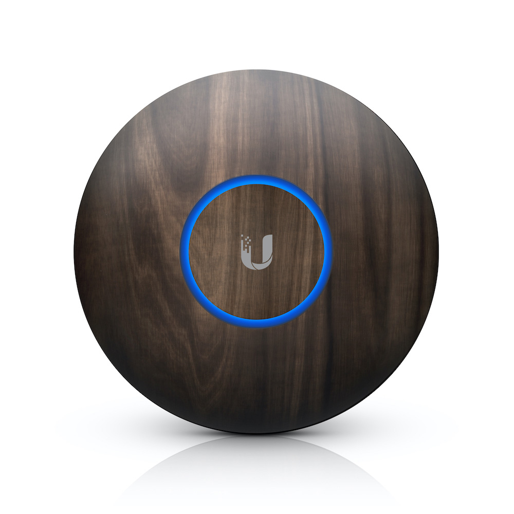 Ubiquiti UniFi AP nHD-cover-Wood-3 - Kit 3 cubiertas Madera UniFi U6/nanoHD