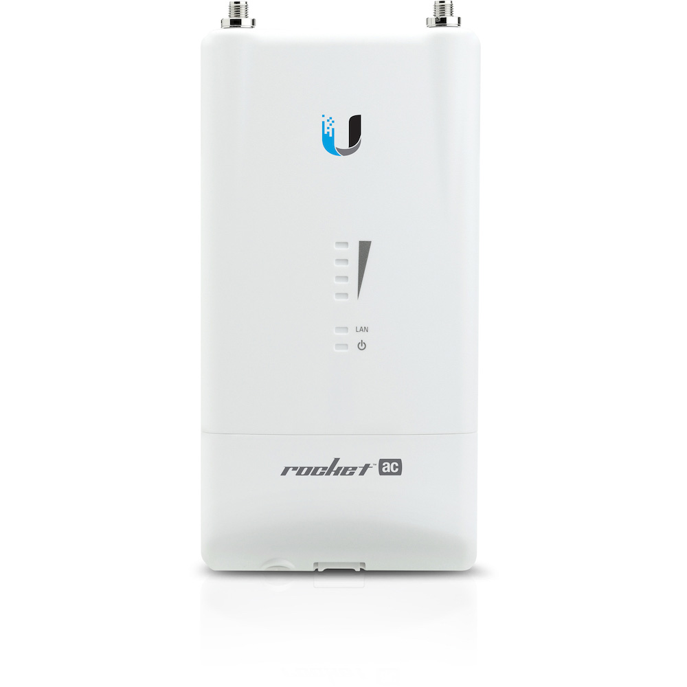 Ubiquiti Rocket 5AC Lite -  Estacion base 5 GHz AirMax AC 500 Mbps RP-SMA