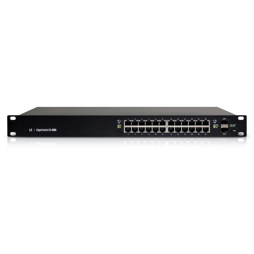 Ubiquiti EdgeSwitch ES-24-250W - Switch gest. 24 RJ45 gigabit PoE 2 SFP