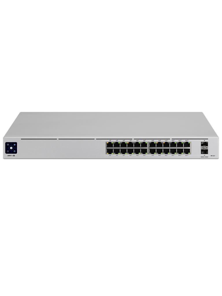 Ubiquiti UniFi Switch USW-PRO-24-POE - Switch 24 Puertos Gb 802.3bt PoE, Layer 2+ y SFP+