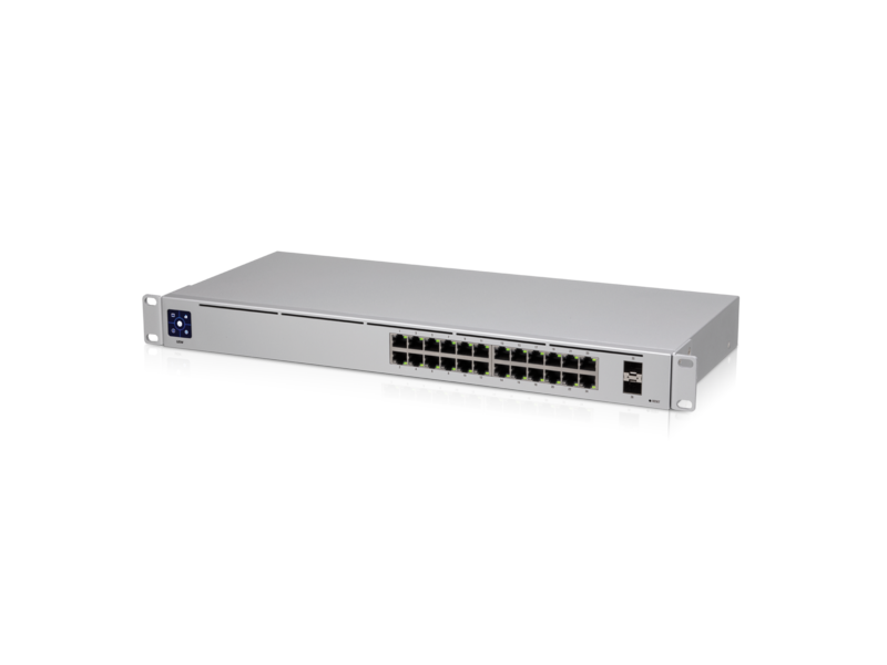 Ubiquiti UniFi USW-24 - Switch Gigabit gestionable capa 2 de 24 puertos y 2 slots SFP+