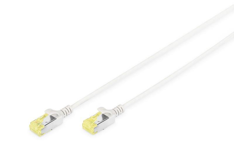 Digitus - Cable Ethernet U/UTP CAT 6a, Gris 1 m.