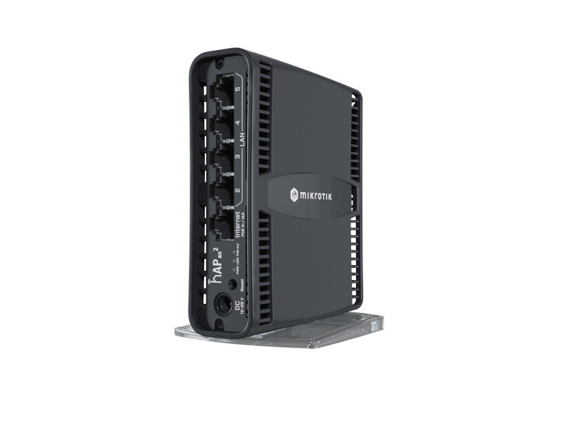 MKT-C52iG-5HaxD2HaxD-TC - hAP ax² Router Inalámbrico Wifi 6 para Pymes y Hogares