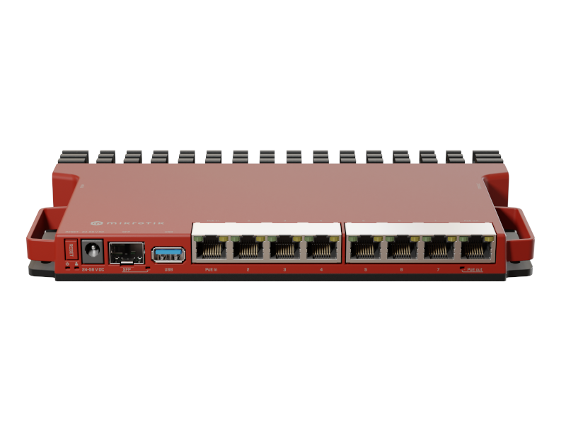 Mikrotik L009UiGS-RM - Router 2,5 Gb para instalar en rack con RouterOS L5
