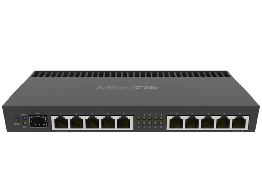 [MKT-RB4011iGS+RM] Mikrotik Routerboard RB4011iGS+RM - Router rack10 RJ45 gigabit, 1 SFP+10 GB, RouterOS L5